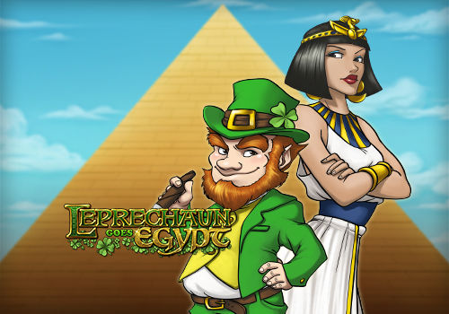 Leprechaun Goes Egypt - Unique cultural fusion slot mixing Irish folklore with Egyptian mythology